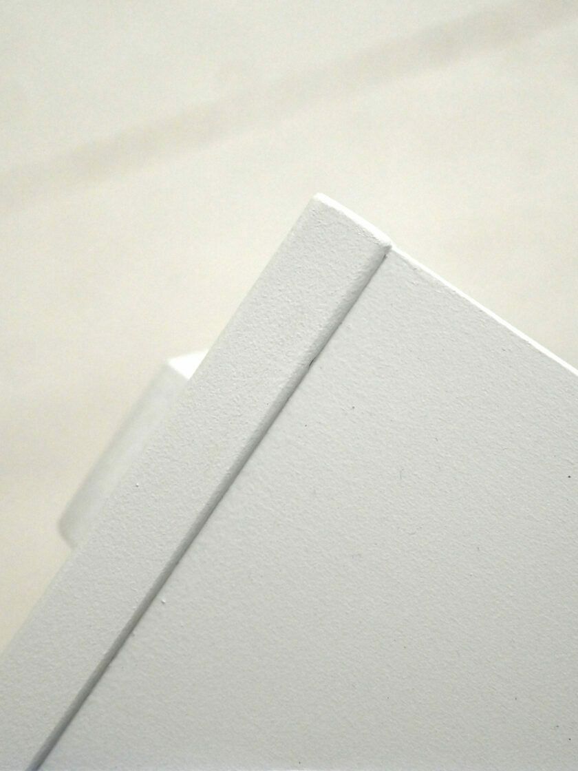 Scandinavian Bedside Table Painted In White photo buy