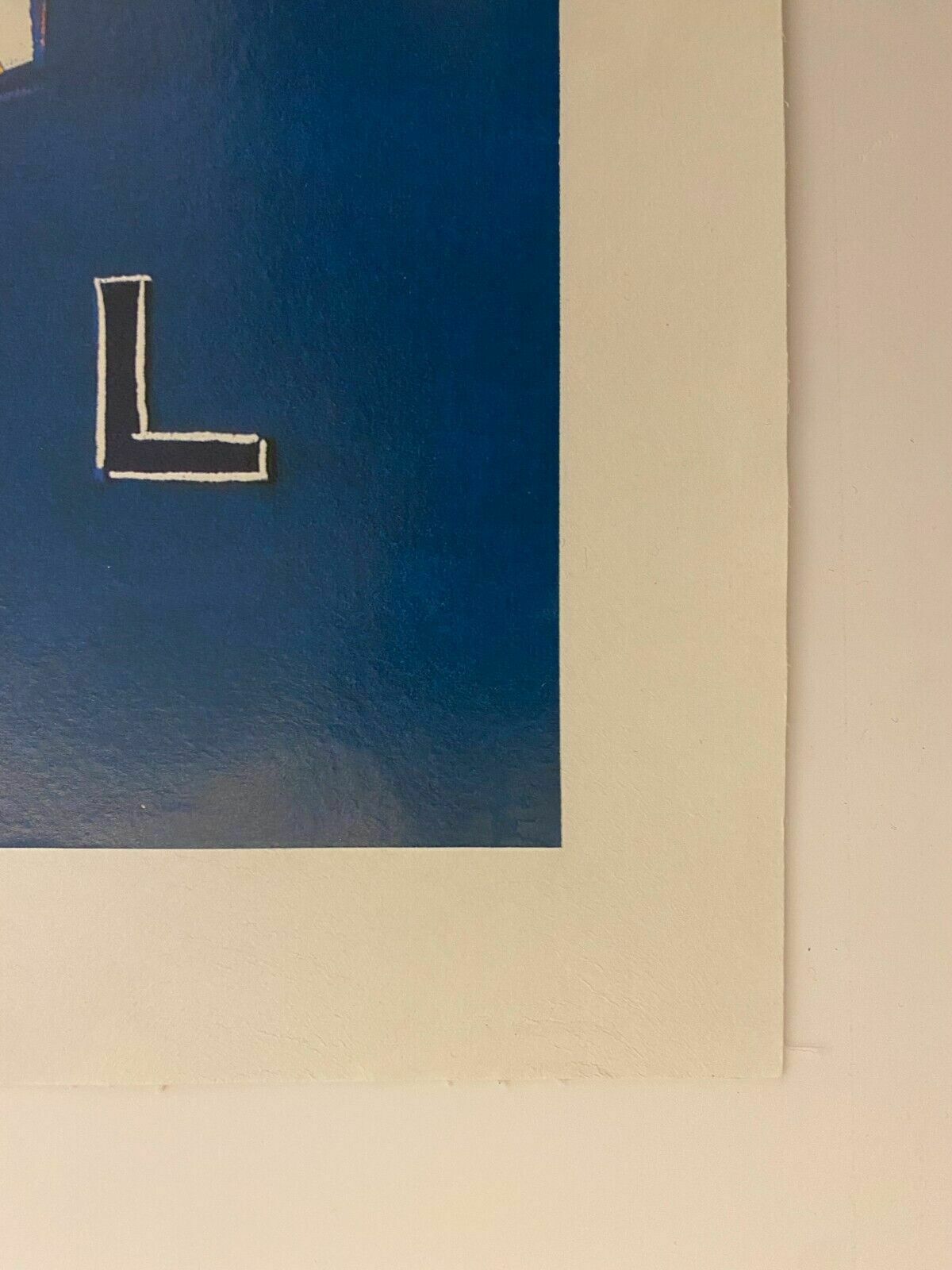 photo for sale Andy Warhol, 1997   Chanel N. 5   Blue   Original Vintage Poster Linen Backed