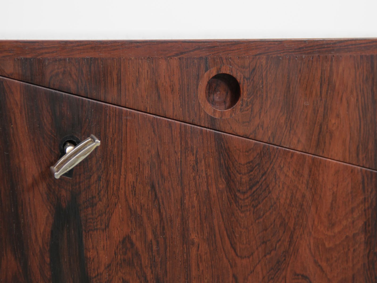 Mid Century Modern Scandinavian Bar In Rosewood By Lief Alring. Cf Christiansen photo buy