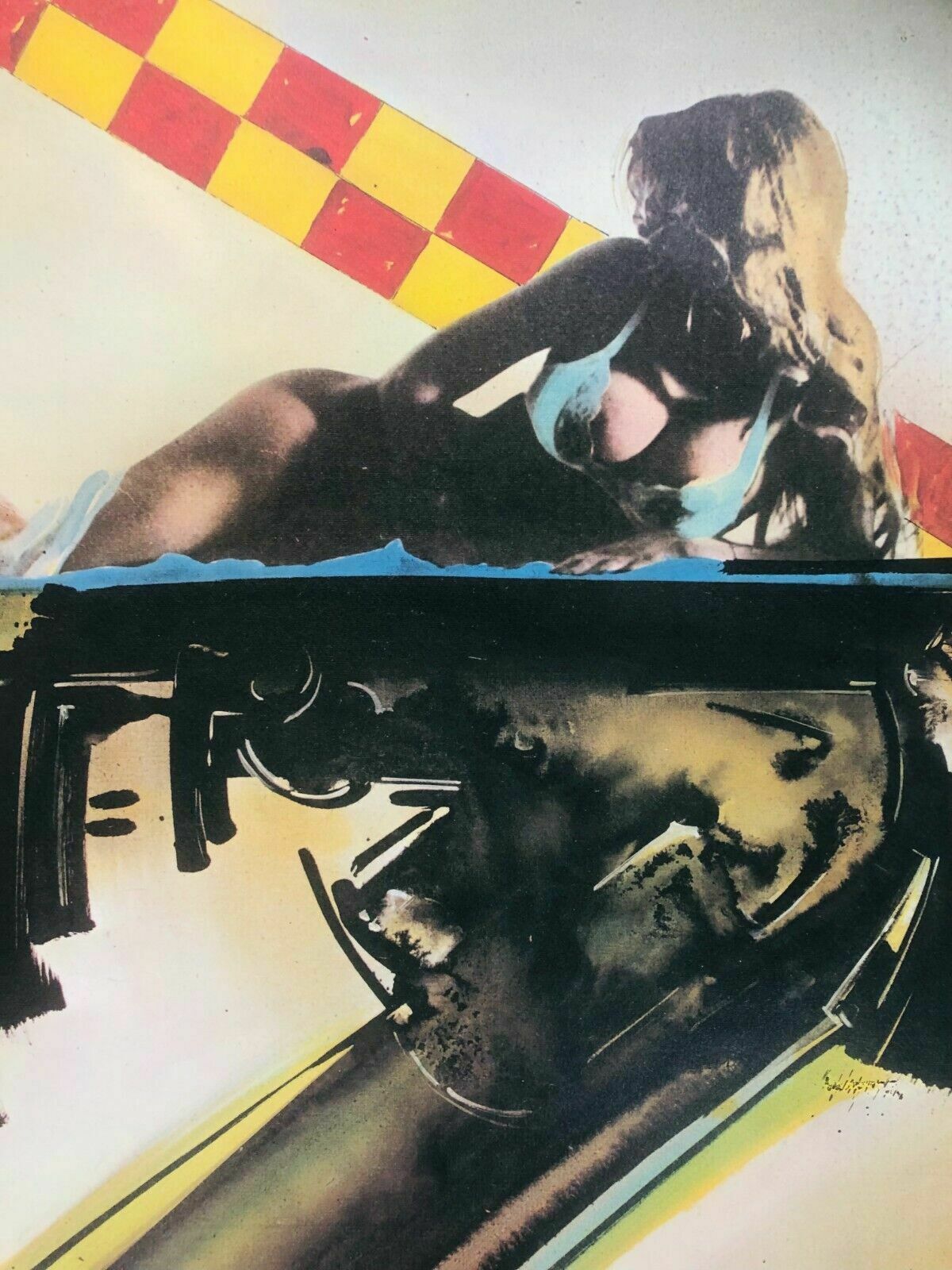 photo furniture Gianni Bertini, 1984   Composition   Screen Printing On Cardboard