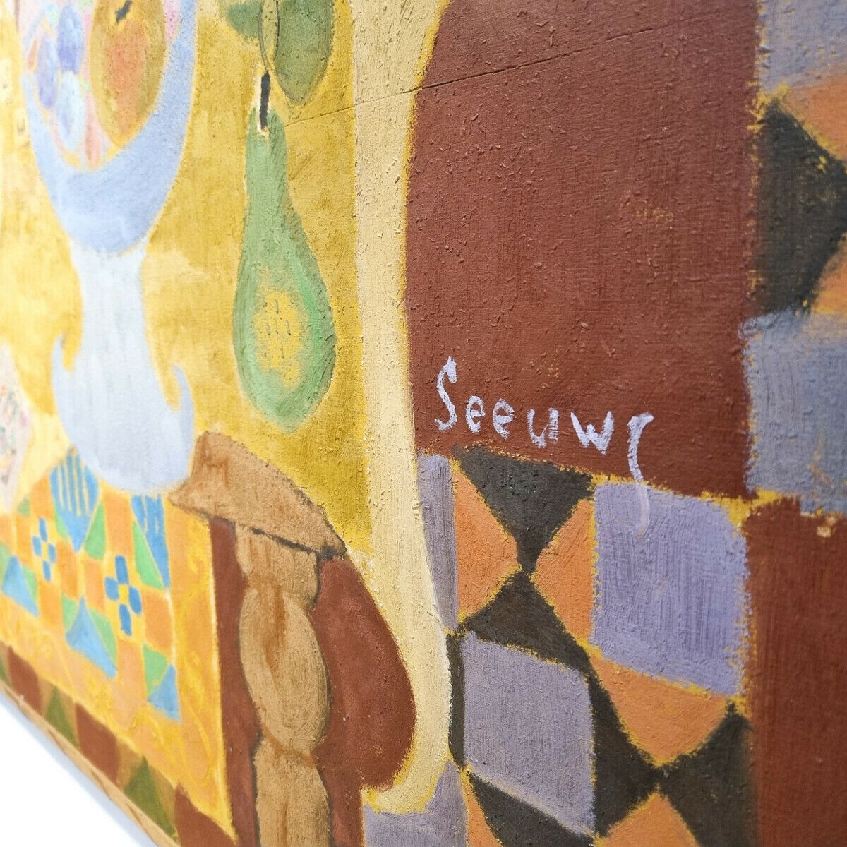 Mid Century Modern Painting By Jos Seeuws photo vinterior