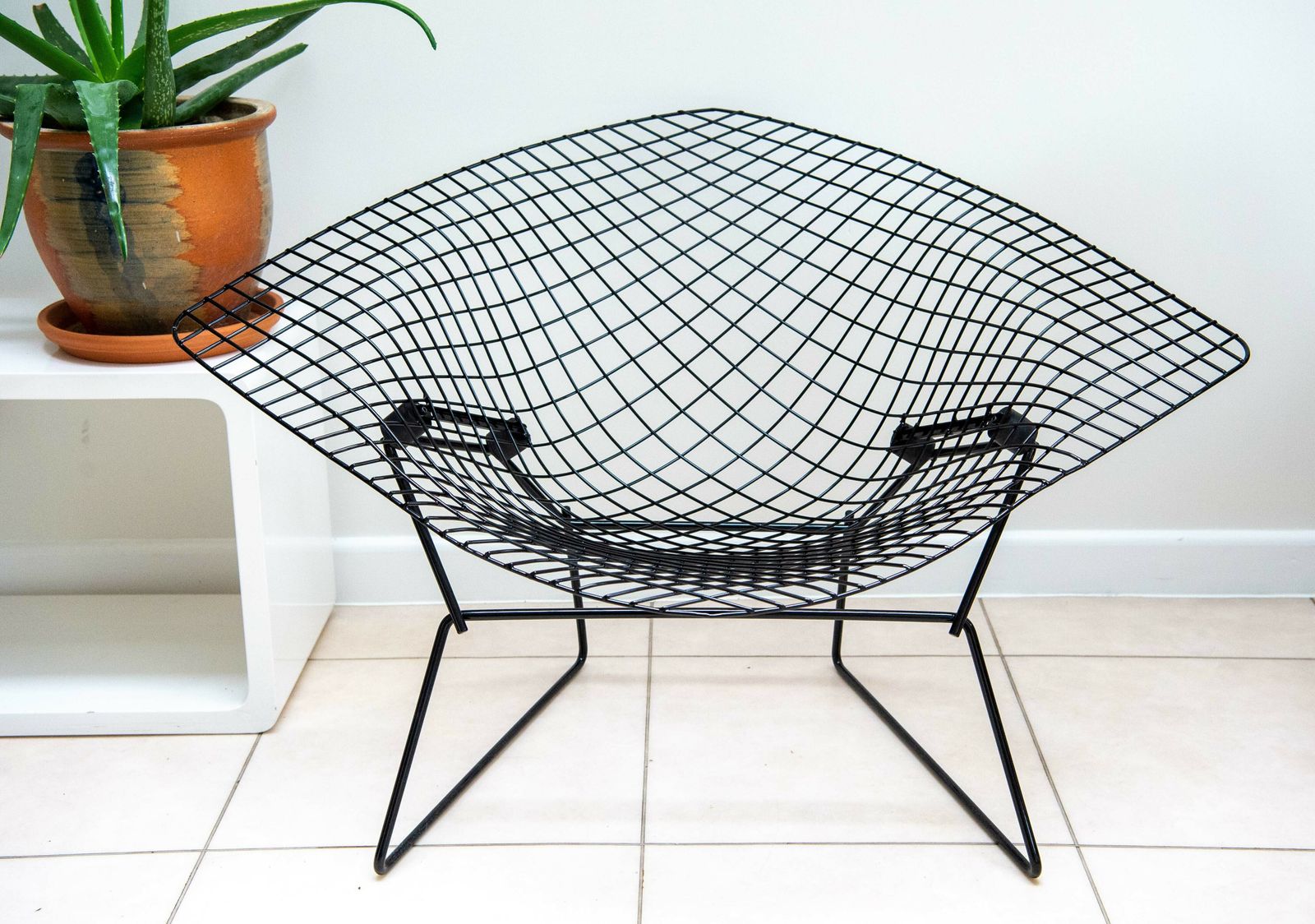 Large Diamond Chair By Harry Bertoia For Knoll International, 1950s