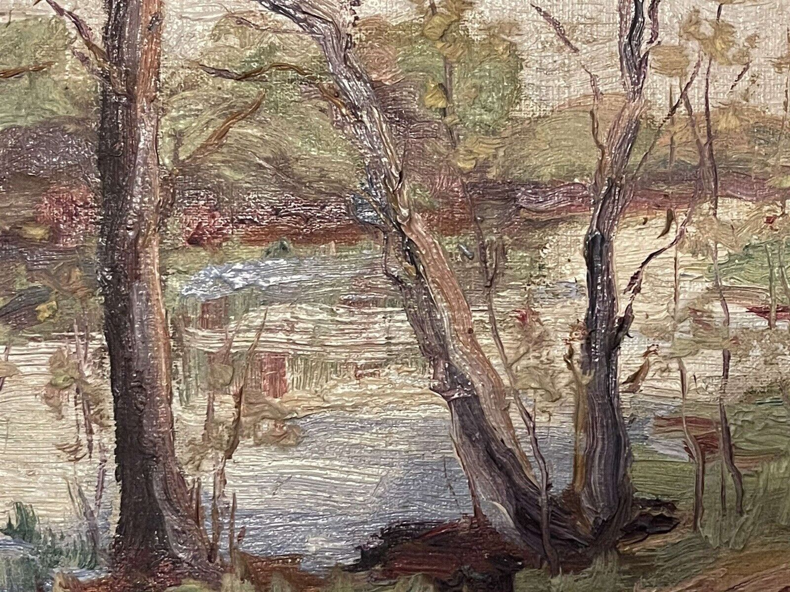 A Landscape Oil Painting By Elizabeth Mcgillivray Knowles. photo vinterior