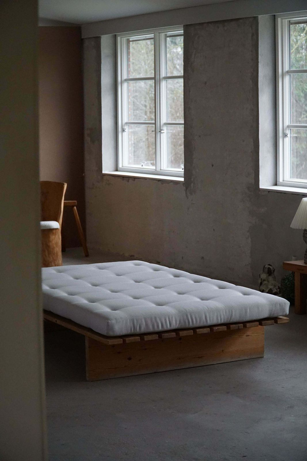 photo buy Danish Modern Daybed, Reupholstered, Made In Pine, By Nyt I Bo, 1970s