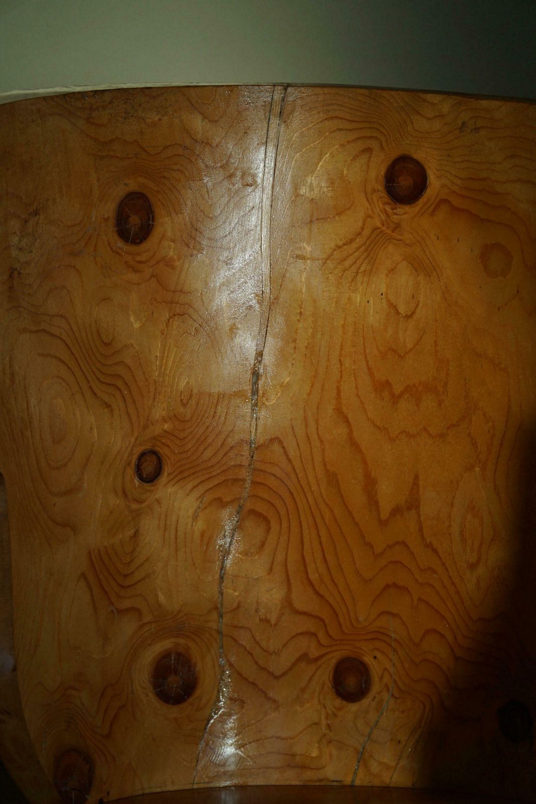 Sculptural Carved Wabi Sabi Brutalist Stump Chair In Solid Pine, Swedish, 1960s photo buy