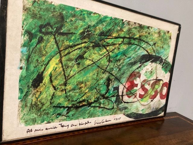 photo for sale Contemporary Art Painting 1995 Cm 84 X Cm 52 Gamboni Giuseppe