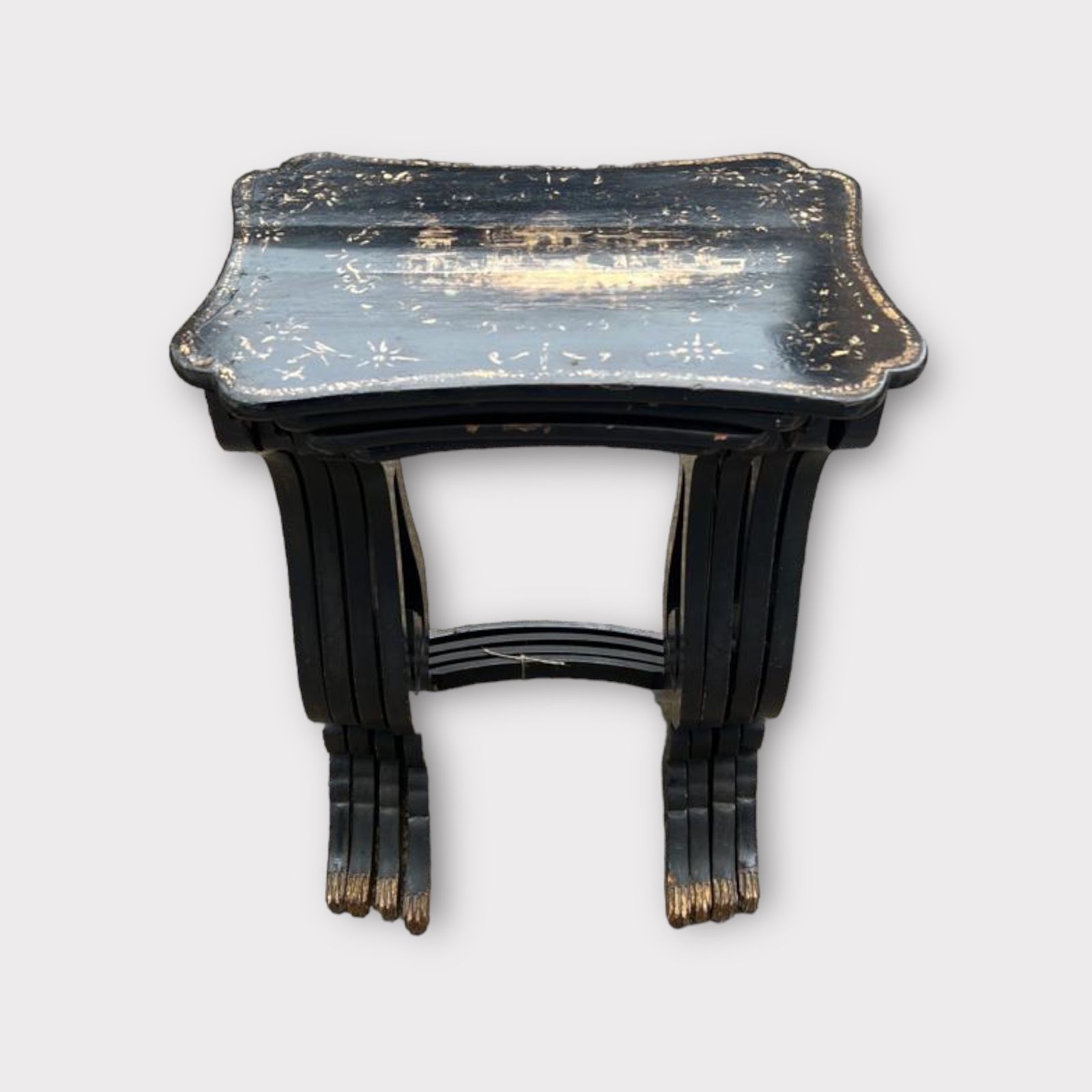 Quartetto Nest Of Late C19th Chinoiserie Tables