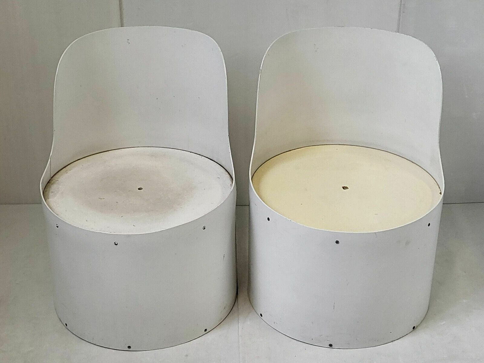Pair Of Tomotom Space Age Armchairs 1970 Bernard Holdaway Hull Traders 70s photo for sale