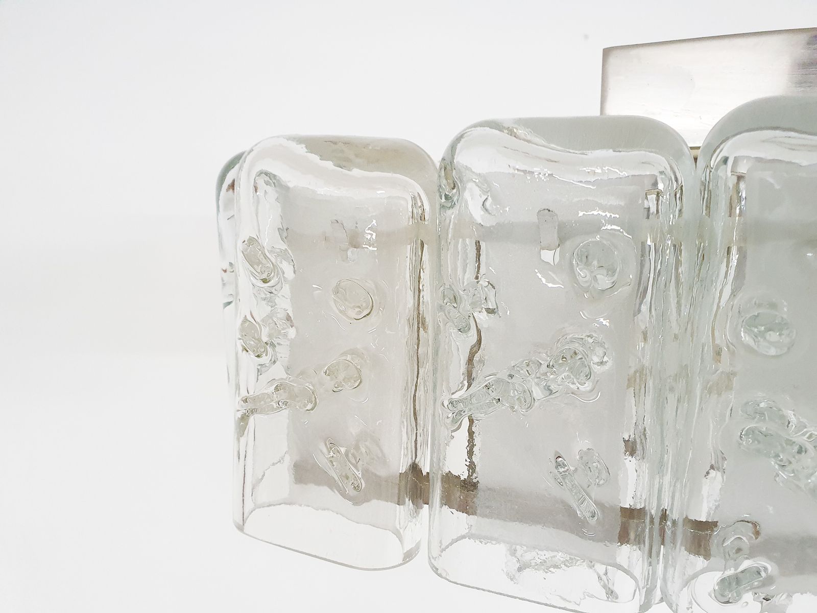 photo furniture Glazen Kroonluchter Van Doria, Duitsland, Ca. Jaren 1960