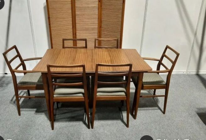 Fyne Layde Richard Hornby Dining Table And Chairs photo vintage