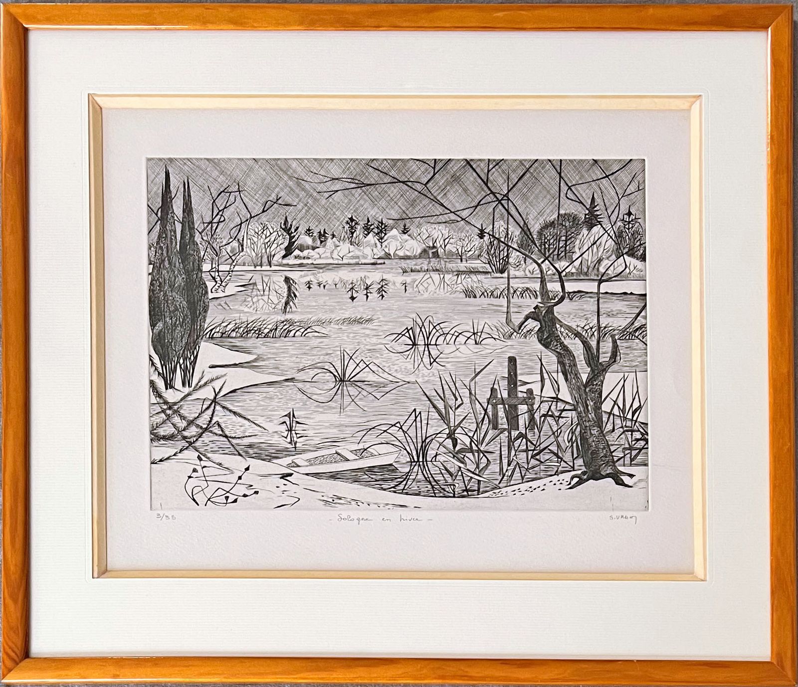 "The Sologne In Winter" By Simone Vrain
