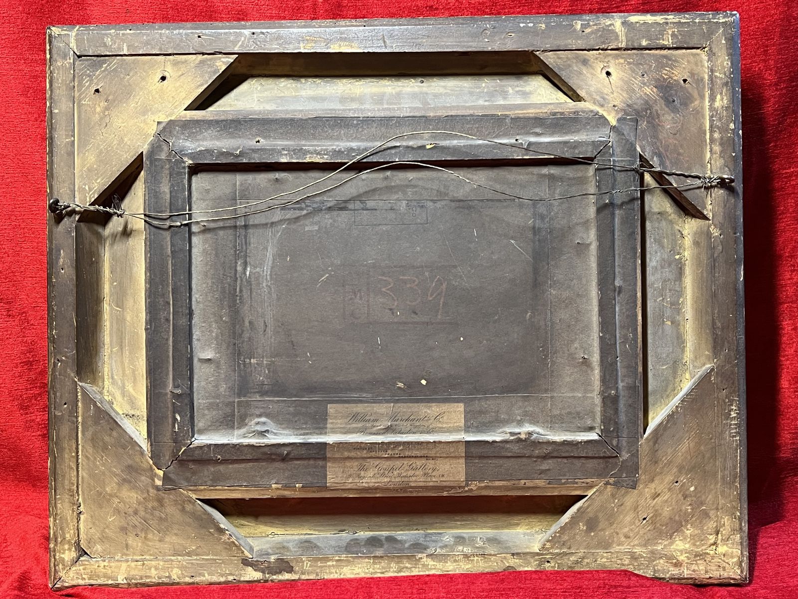 photo furniture 19th Century French School Impressionist Coastal Scene Signed In Ornate Gilt Wood Frame