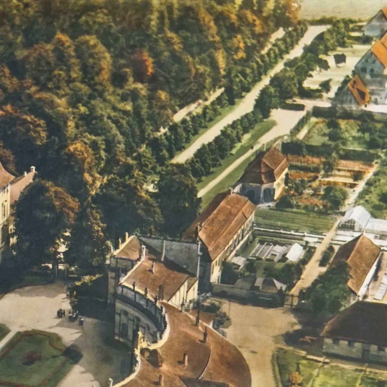 Princes Castle Of The 18th Century Vintage Mural Rollable Wall Chart photo 325.0