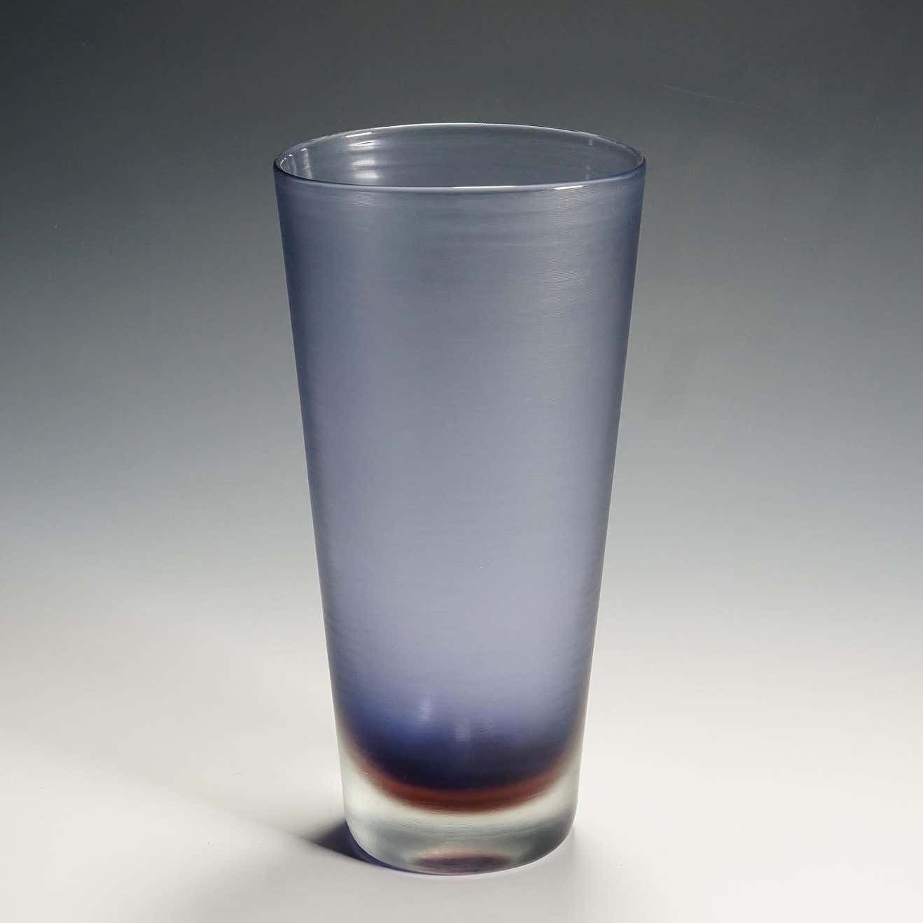 Grote Venini Kunstglazen Vaas Met Inciso Decoratie – Paolo Venini, Murano 1956 photo furniture