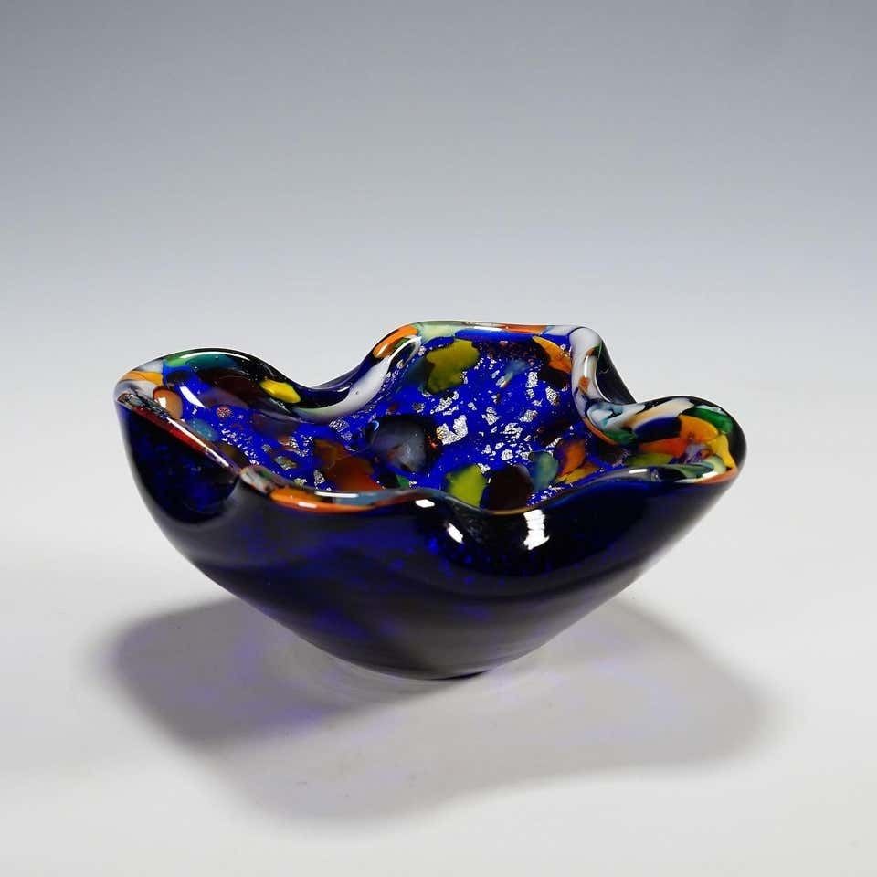 Aureliano Toso (Attr.) Murano Art Glass Bowl Circa 1950s photo Home Decor