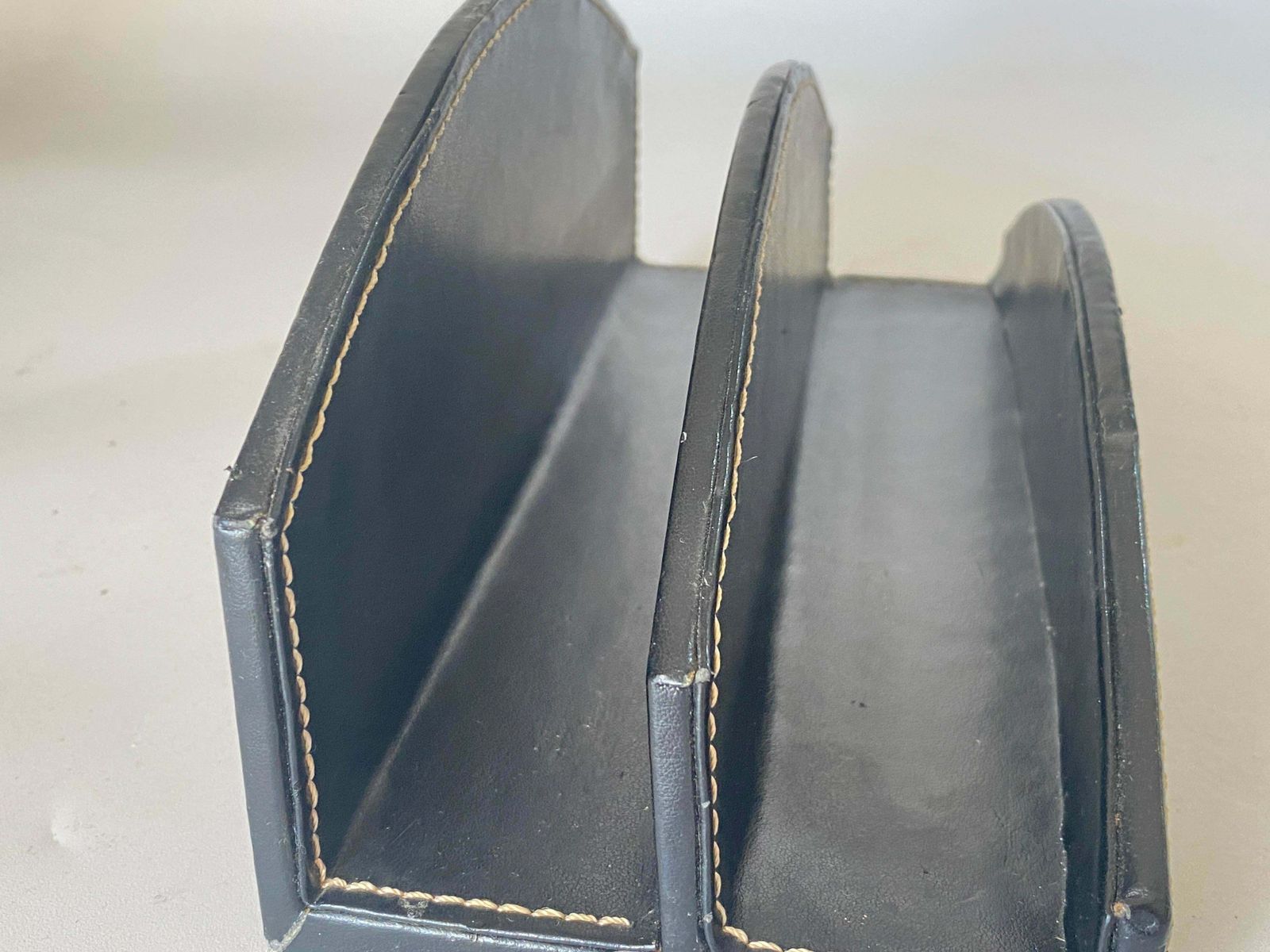 Desk Accessories, Letter Holder By Jacques Adnet, France, 1940 photo furniture