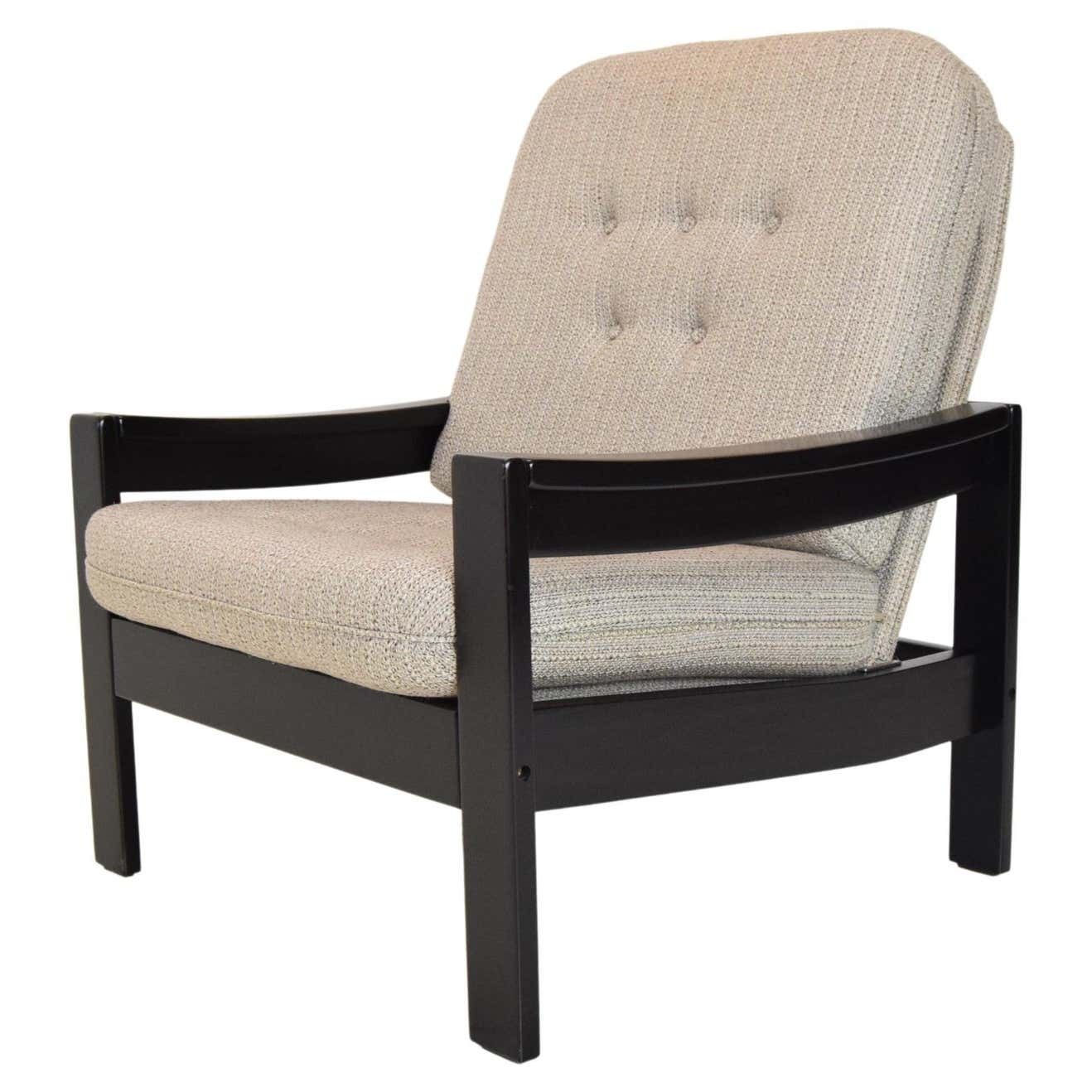 Mid Century Armchair Leda Lux 1980's