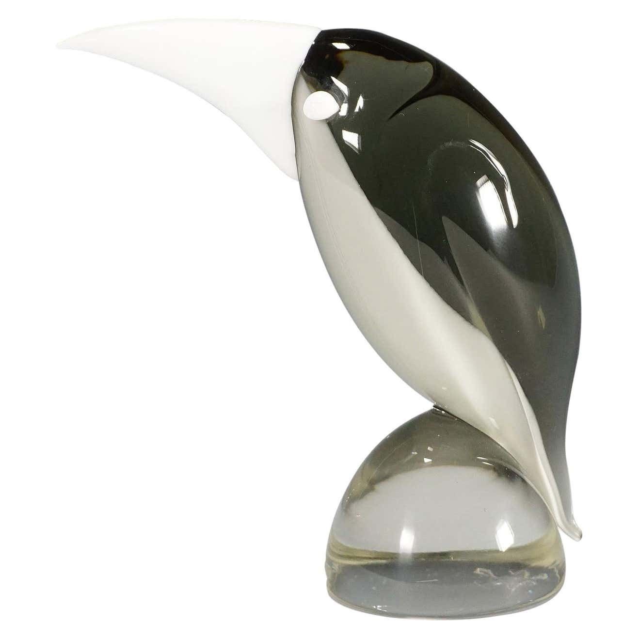 Grosbeak Glass Sculpure By Livio Seguso For Gral, Germany, Ca. 1970ties