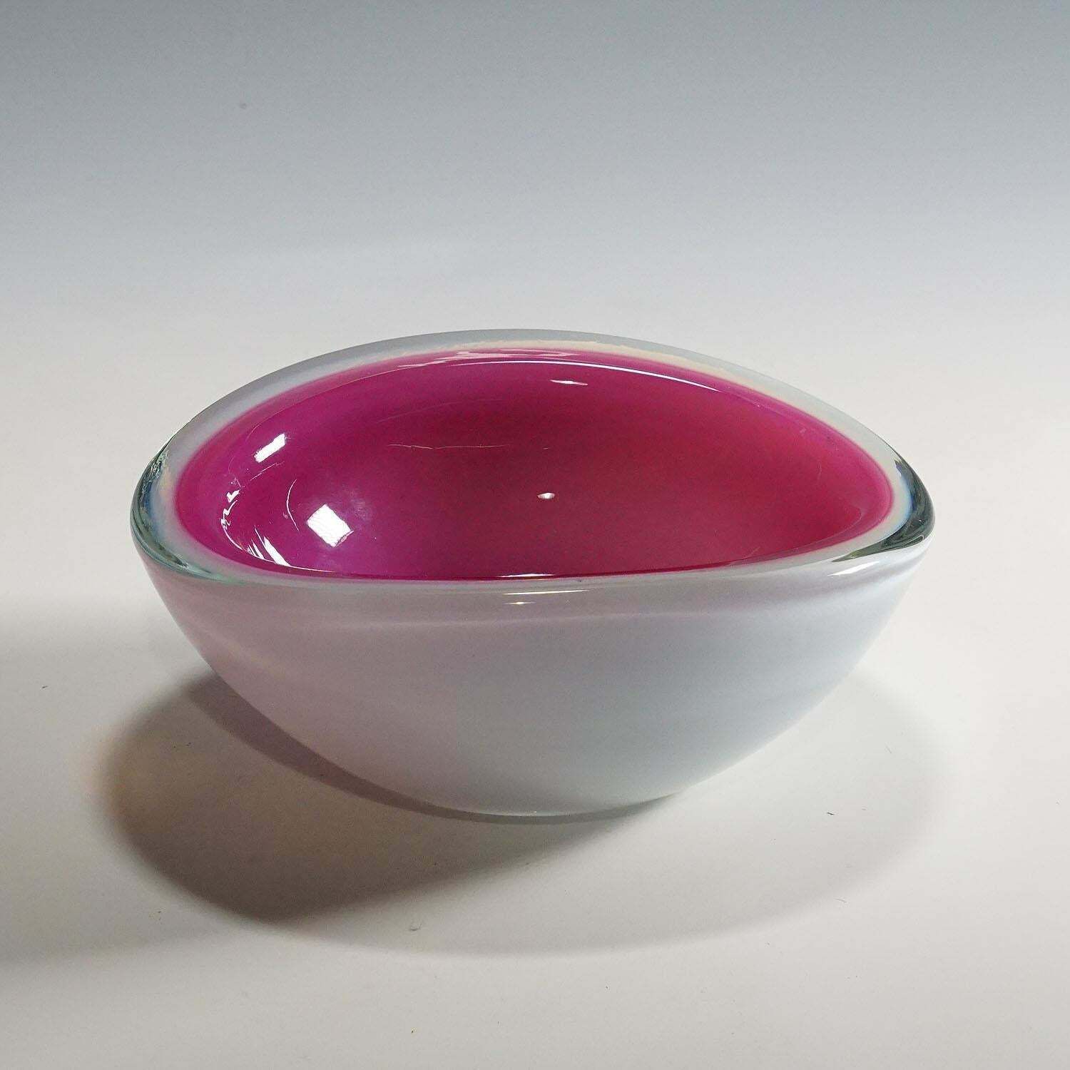 Archimede Seguso "Alabastro" Art Glass Bowl, Murano, Italy, Ca. 1958 photo furniture
