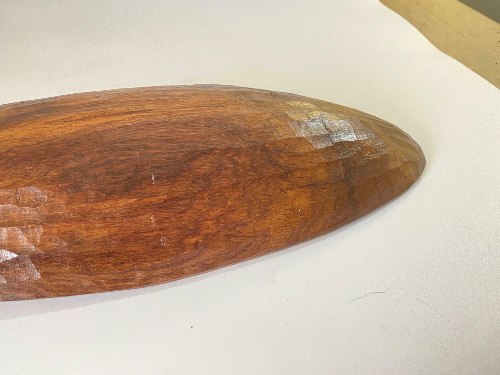 Brutalist Wood Bowl, Large, In A Brown Patina, France, Circa 1960 photo furniture