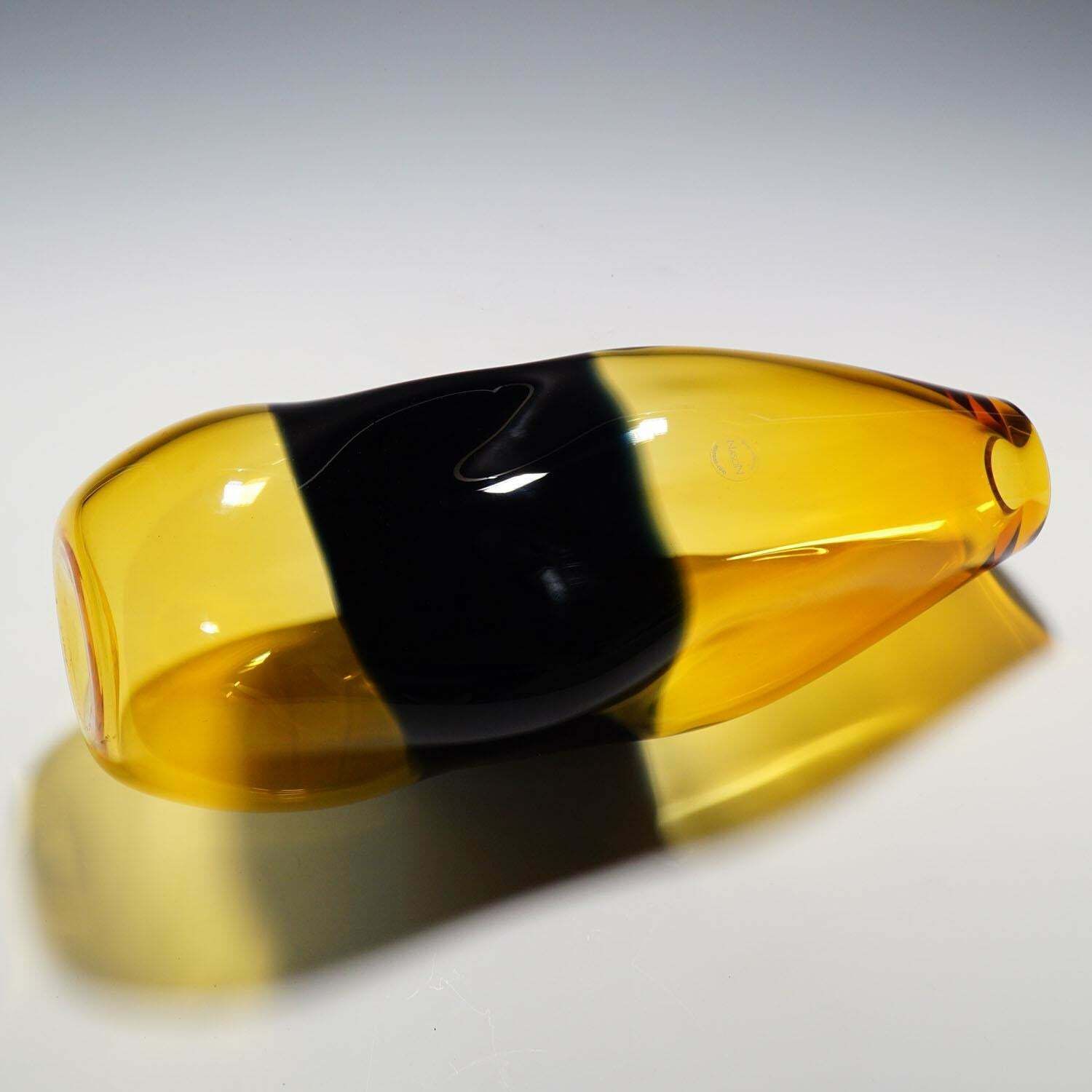 Large Incalmo Murano Art Glass Vase By V. Nason & C. Ca. 1990s photo buy