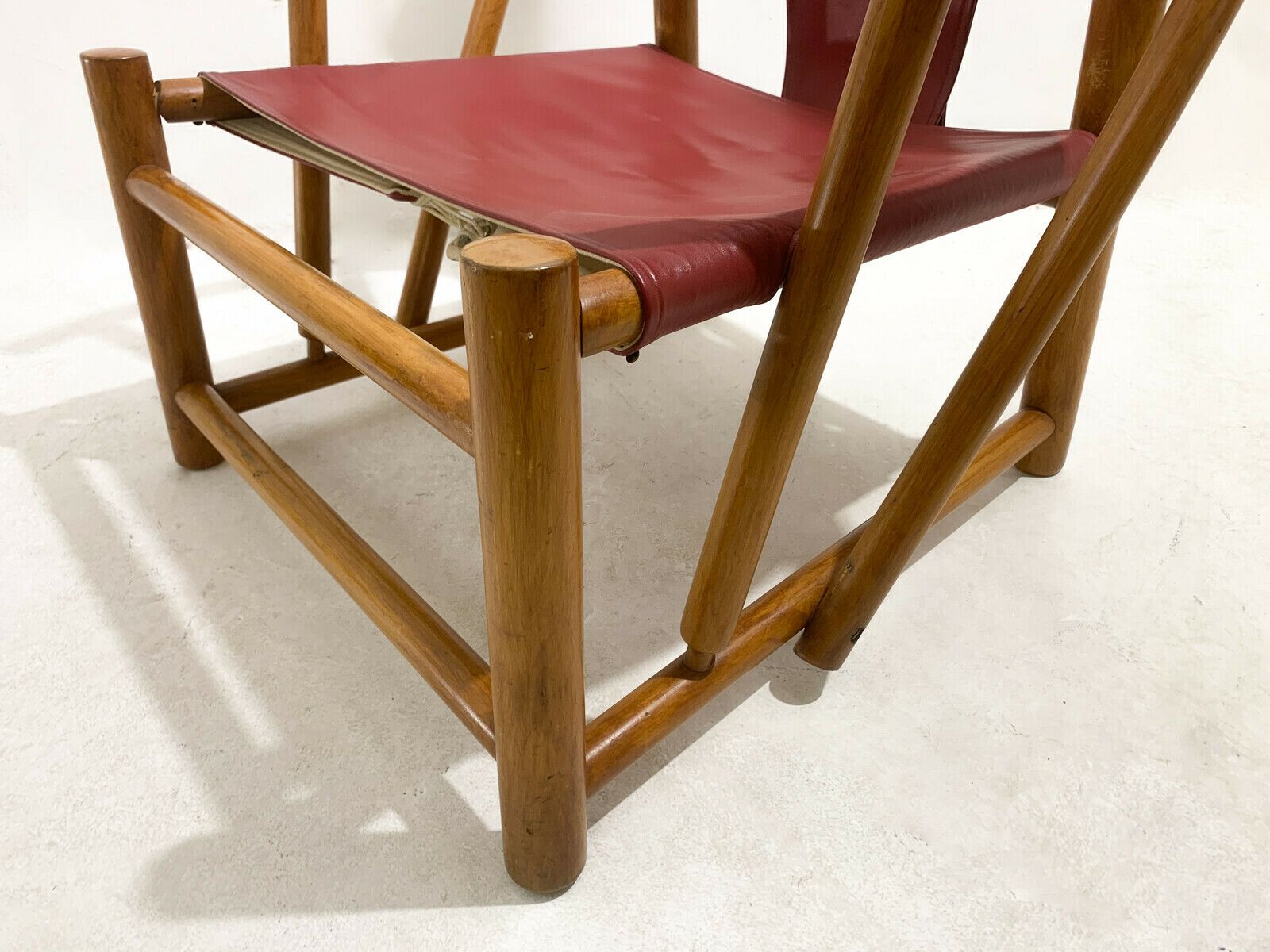 Furniture Red "G23" Hoop Armchair By Piero Palange & Werther Toffoloni photo
