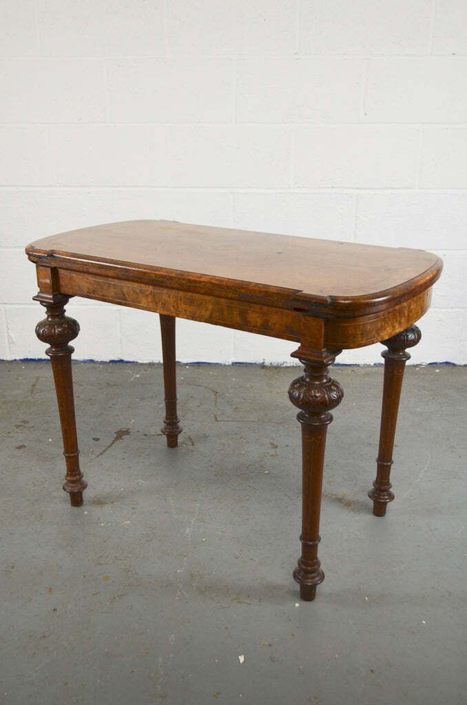 Victorian Card Games Table photo for sale