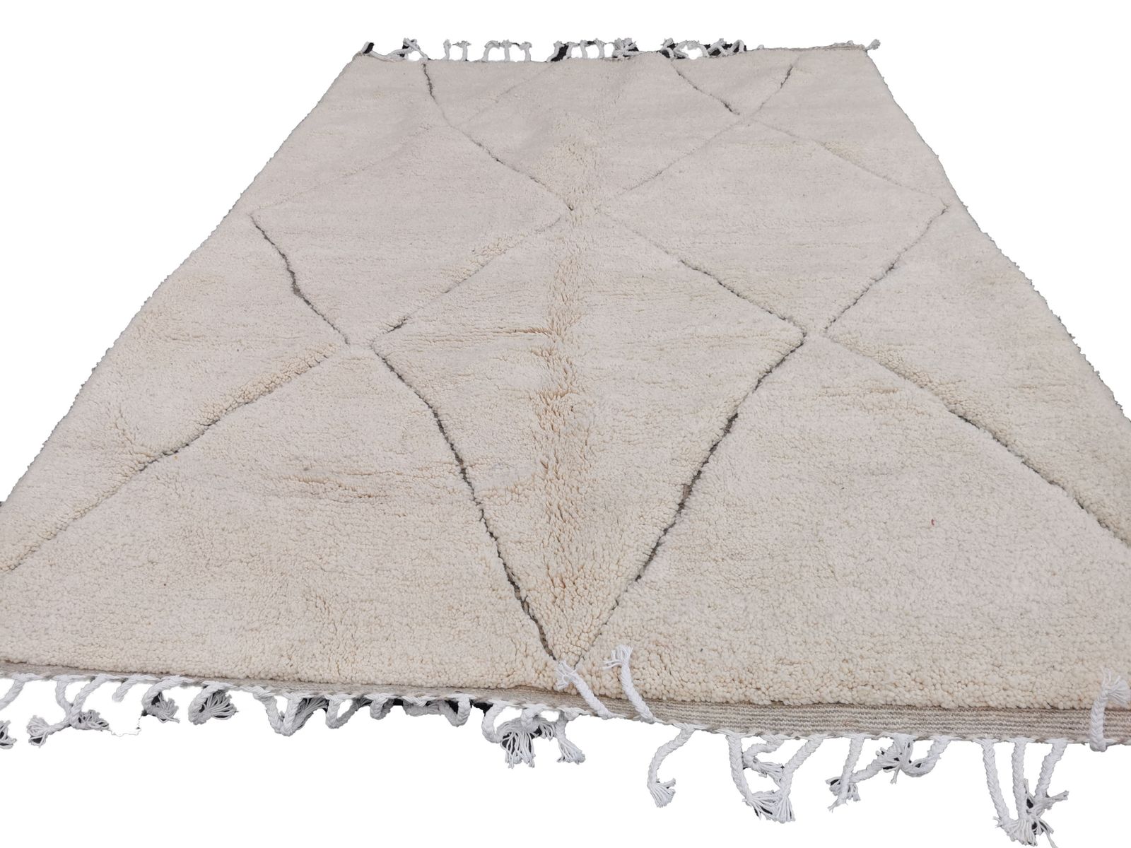 No Custom Fee/ 8.2x5.9 Ft    250x180cm Handmade Moroccan Beni Ouarain Rug Berber Carpet Genuine Wool photo for sale