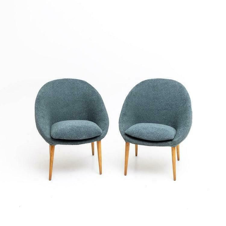 Pair Of Armchairs, Italy Mid 20th Century photo for sale