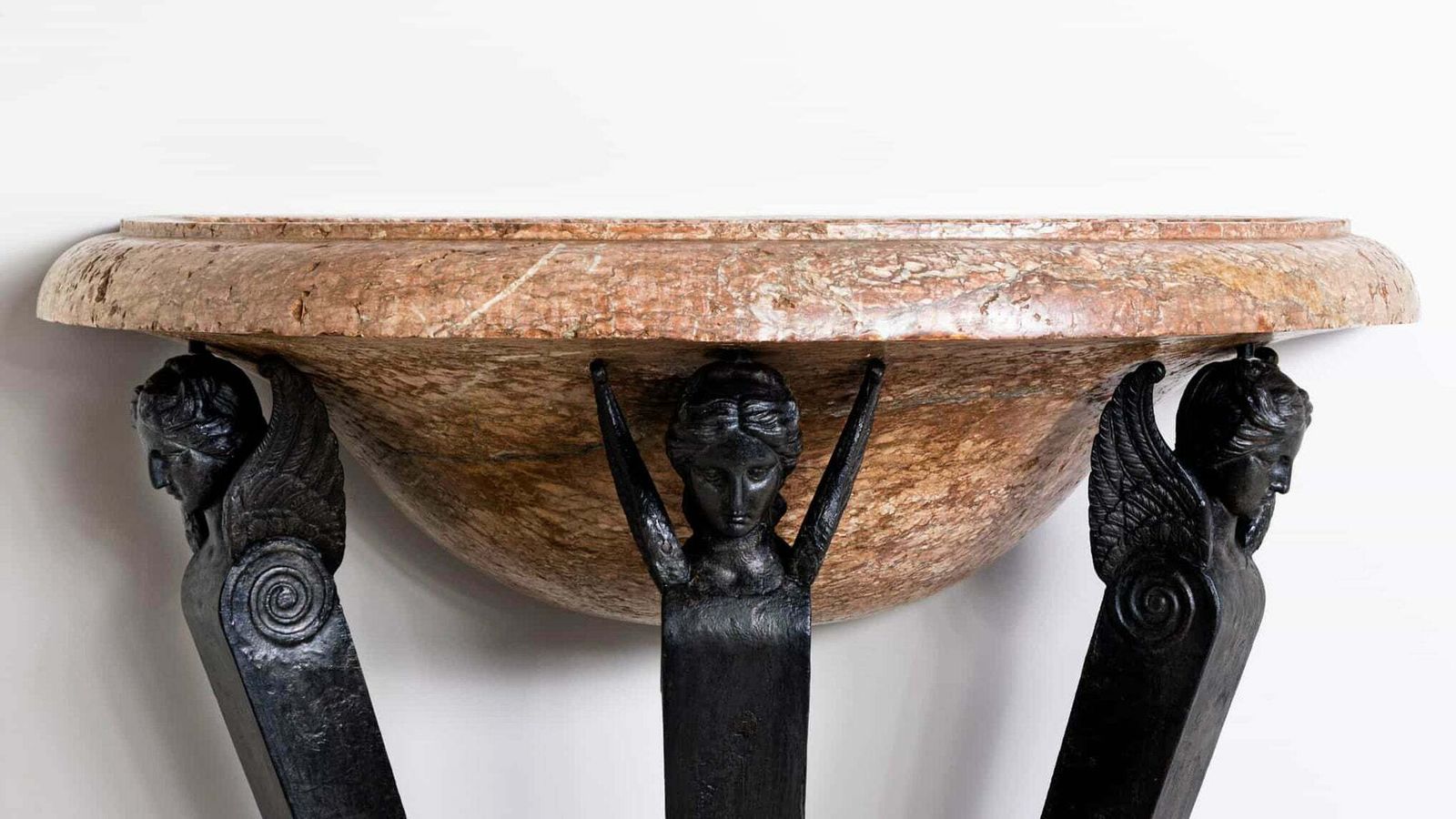 photo vinterior Empire Wall Fountain Probably France Around 1800