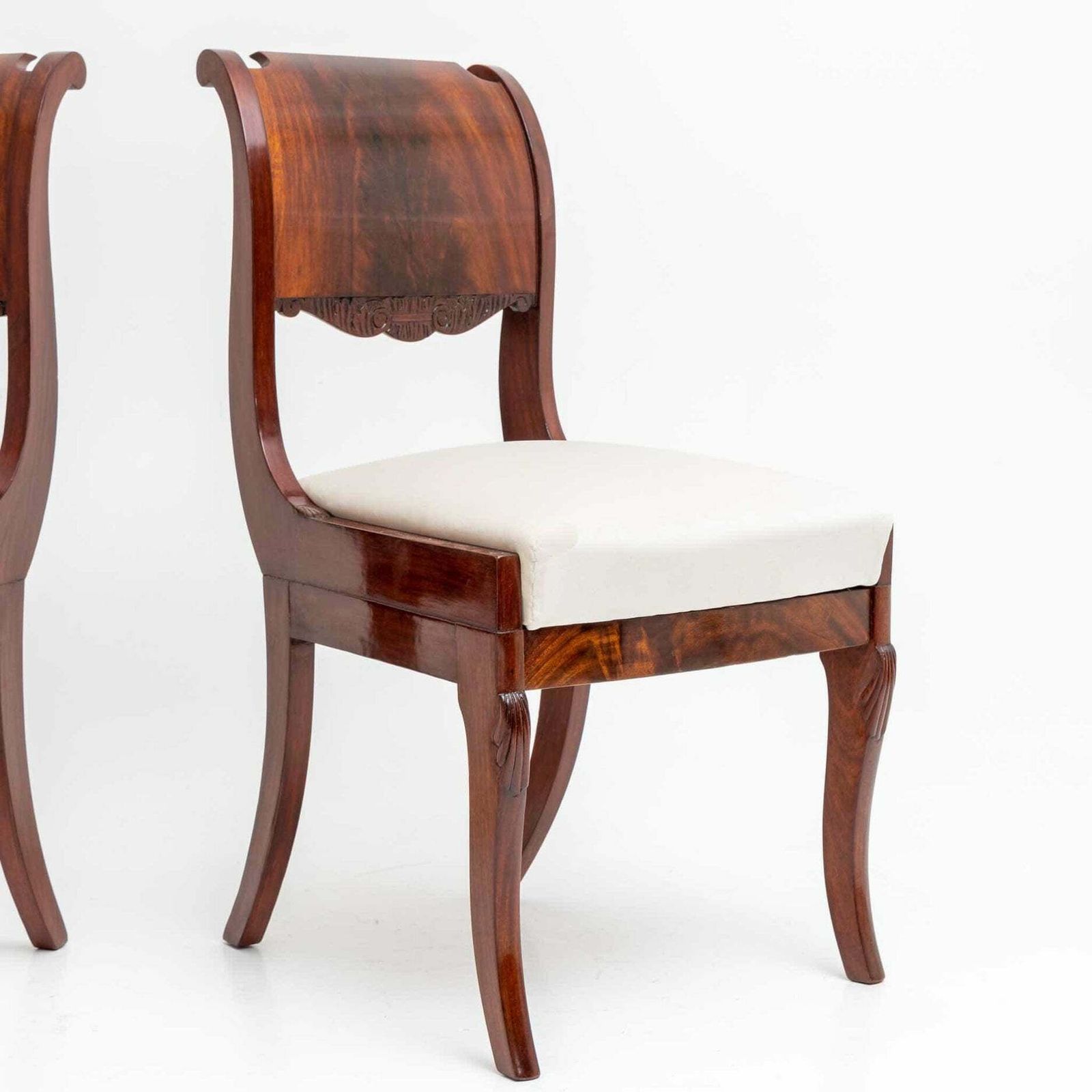 Pair Of Chairs Baltic States Around 1830 photo 3093.0