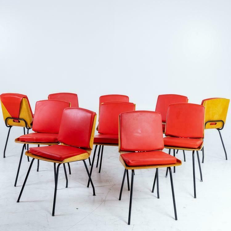 Chairs By Carlo De Carli Italy 1950s photo for sale