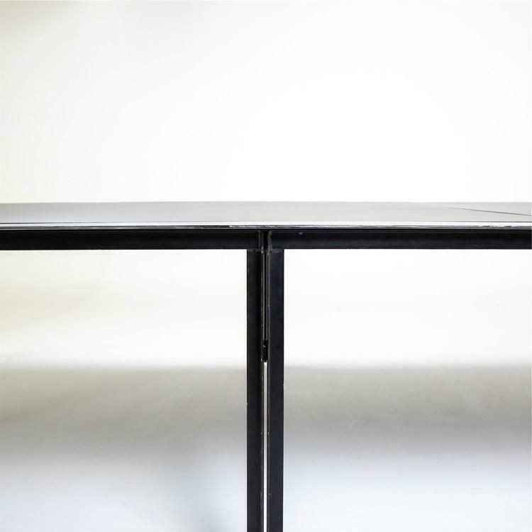 photo vintage Conference Table Fasce Cromate Series Caccia Dominioni For Azucena Italy 1960s