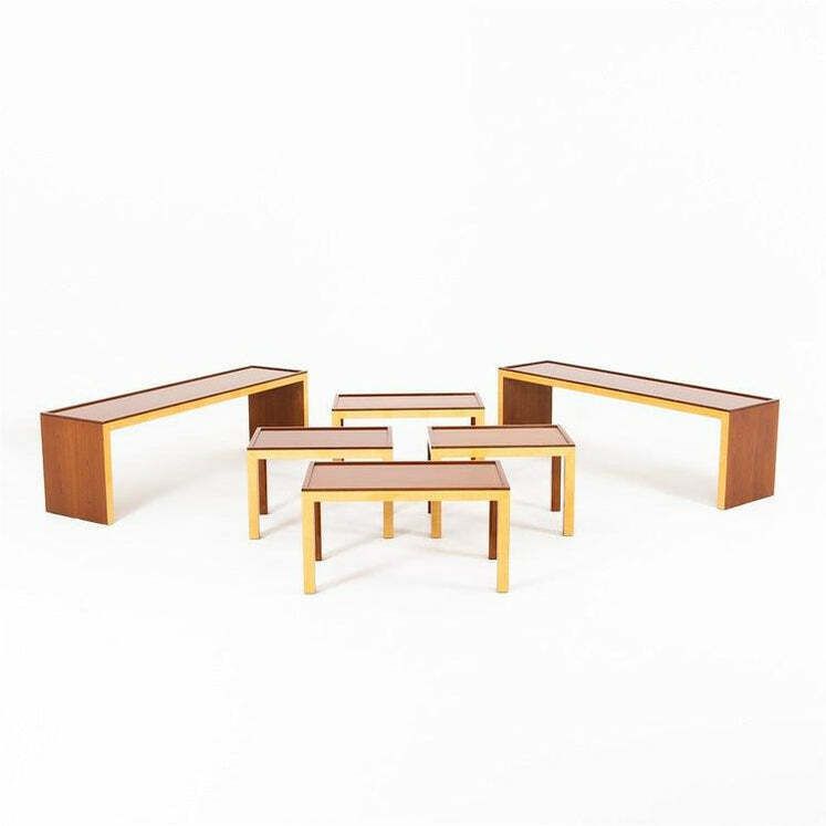 Tables basses et bancs, probablement Italie, XXe siècle photo furniture
