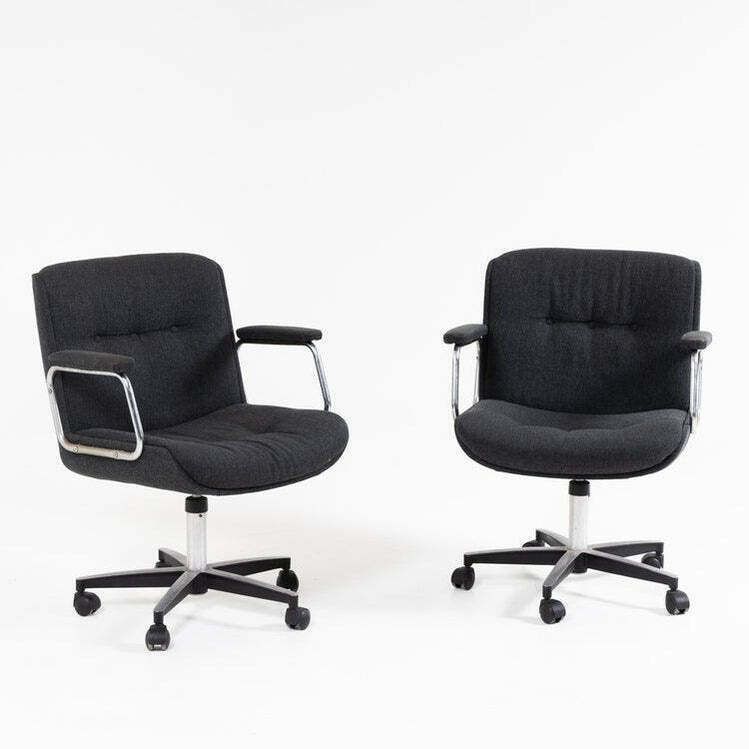 Office Chairs, 20th Century, Mid 20th Century