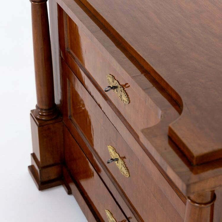 3889.0 Biedermeier Ladekast, Waarschijnlijk Noord Duitsland, Ca. 1820 photo