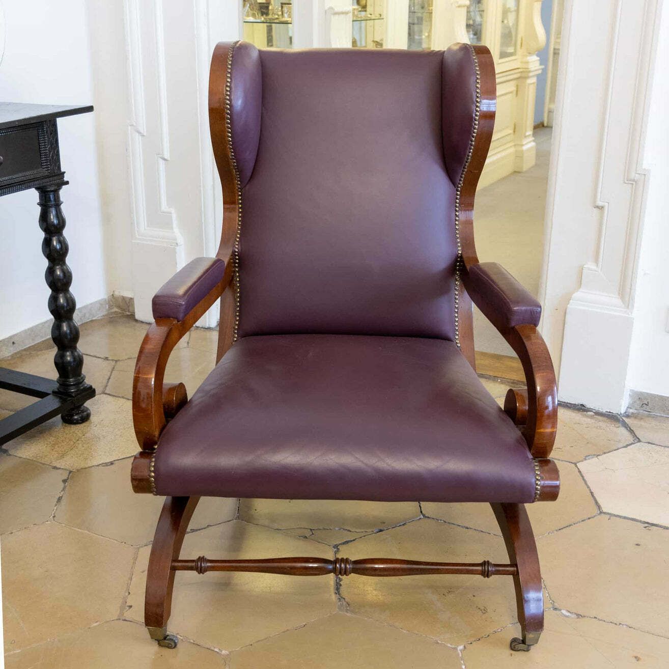 Wingback Chair After A Design By Schinkel, Berlin Circa 1830 photo furniture
