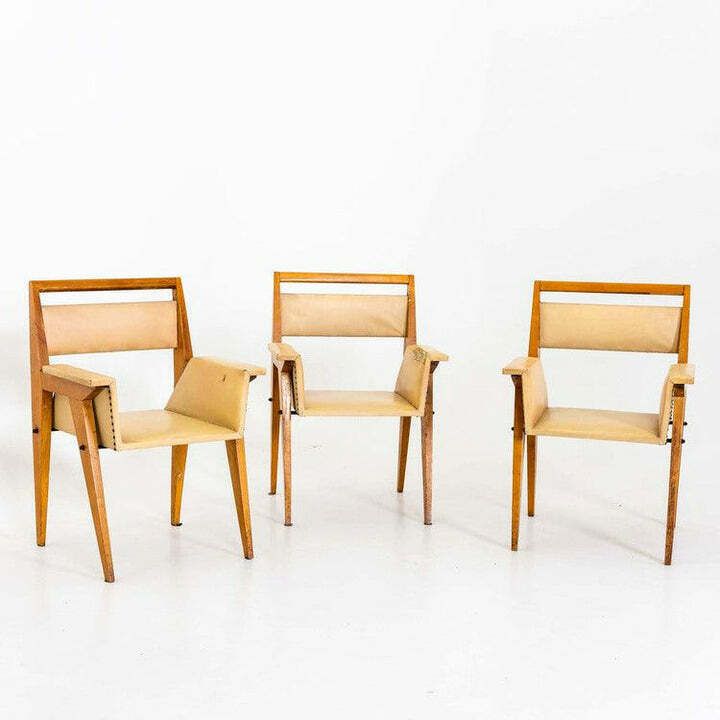 Armchairs, Designed By Vittorio Armellini, Italy Mid 20th Century