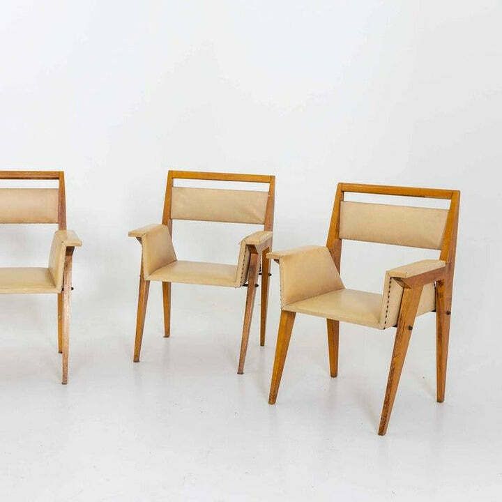 photo furniture Armchairs, Designed By Vittorio Armellini, Italy Mid 20th Century