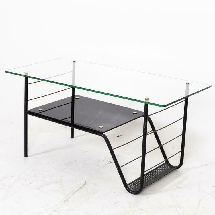 Two Coffee Tables By Pierre Gauriche France 1960s photo Furniture