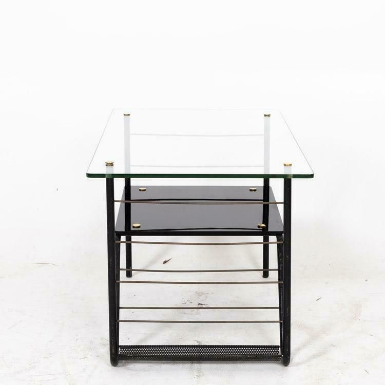 Two Coffee Tables By Pierre Gauriche France 1960s photo vintage