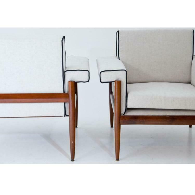 photo furniture Lounge Chairs, Trafilisa Isa Bergamo, Italy 1950s