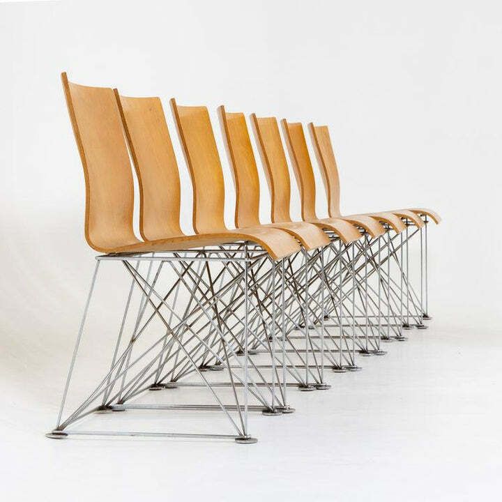 Set Of Jean Louis Berthet Chairs photo 4949.0