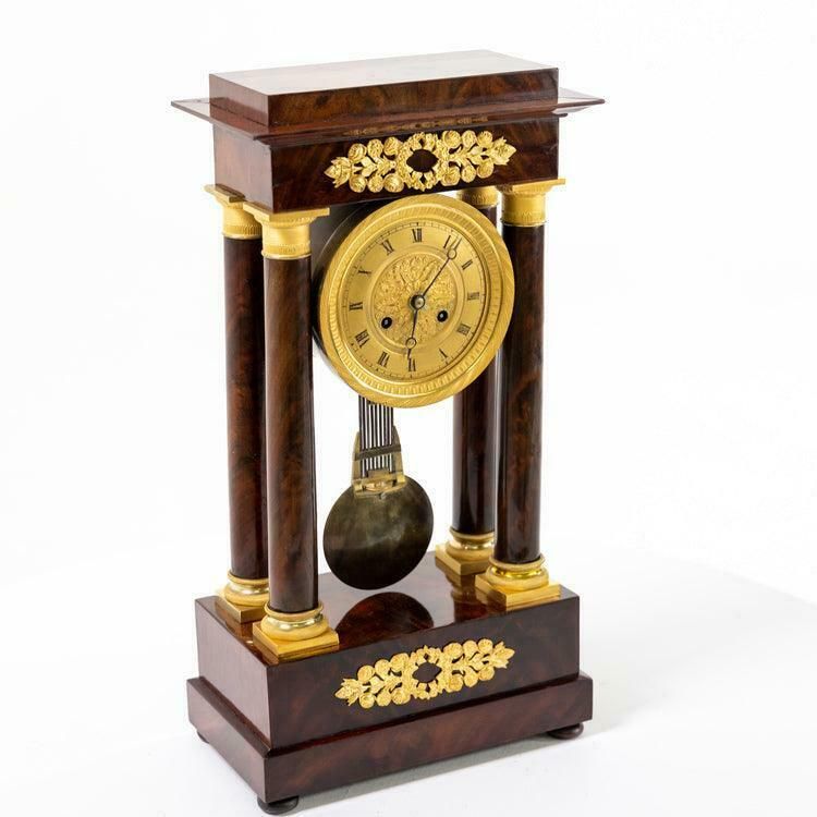 Charles X Pendule, Frankrijk Ca. 1830 photo vintage