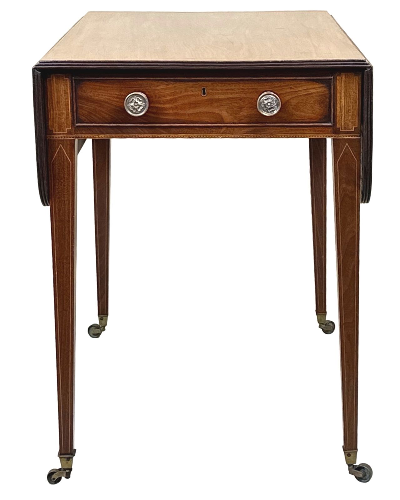 18th Century Georgian Mahogany Pembroke Table (England, Circa 1790) photo for sale