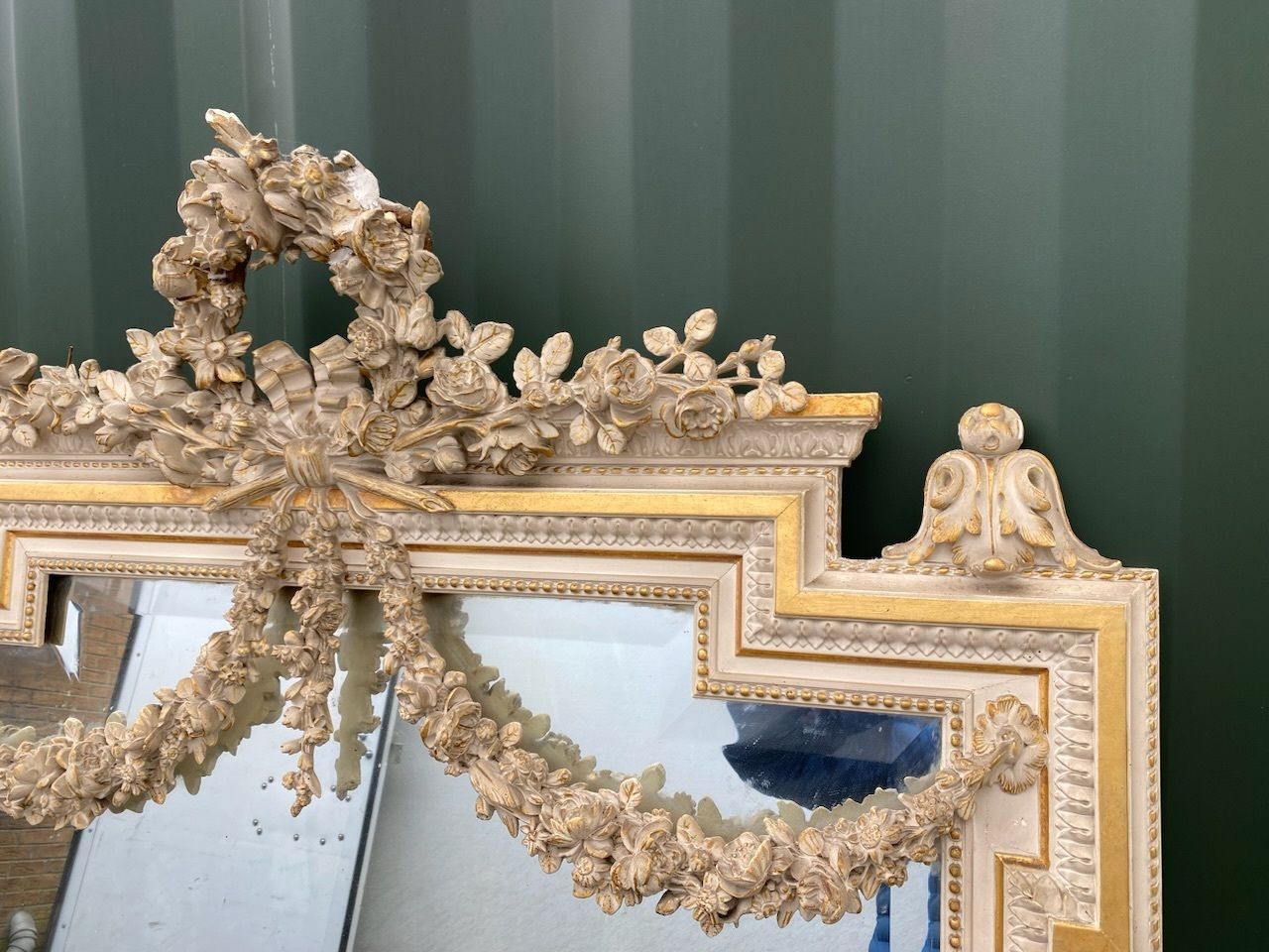 Home Decor Wonderful Large French 19th Century Wall Mirror photo