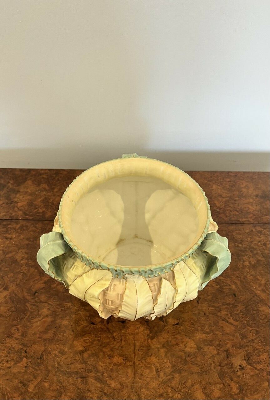 Antique Quality Royal Worcester Blush Ivory Jardiniere photo Home Decor