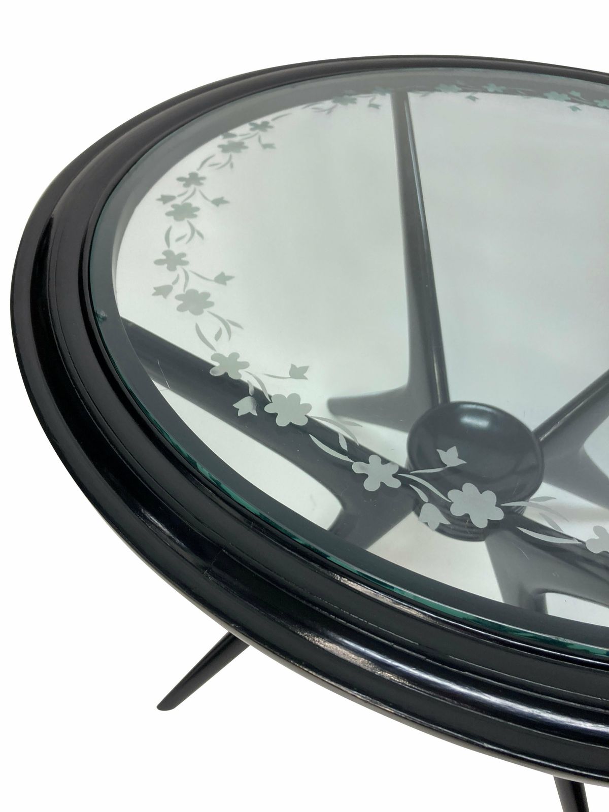 An Italian Circular Occasional Table By Cassina photo vinterior