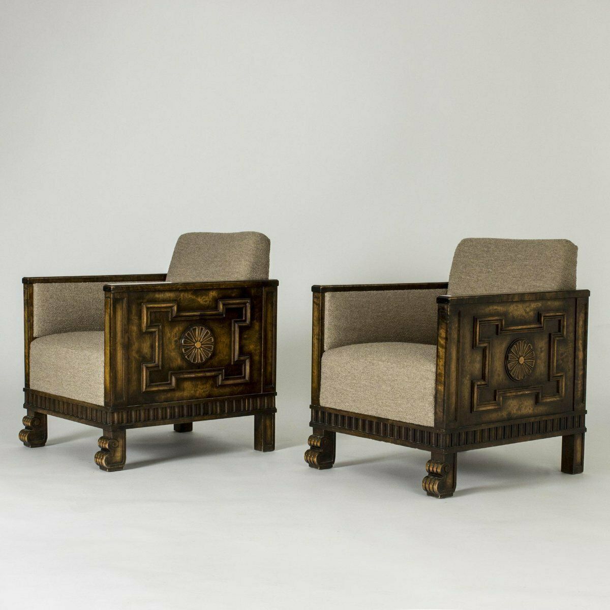 Lounge Chairs By Axel Einar Hjorth From Bodafors, Set Of 2