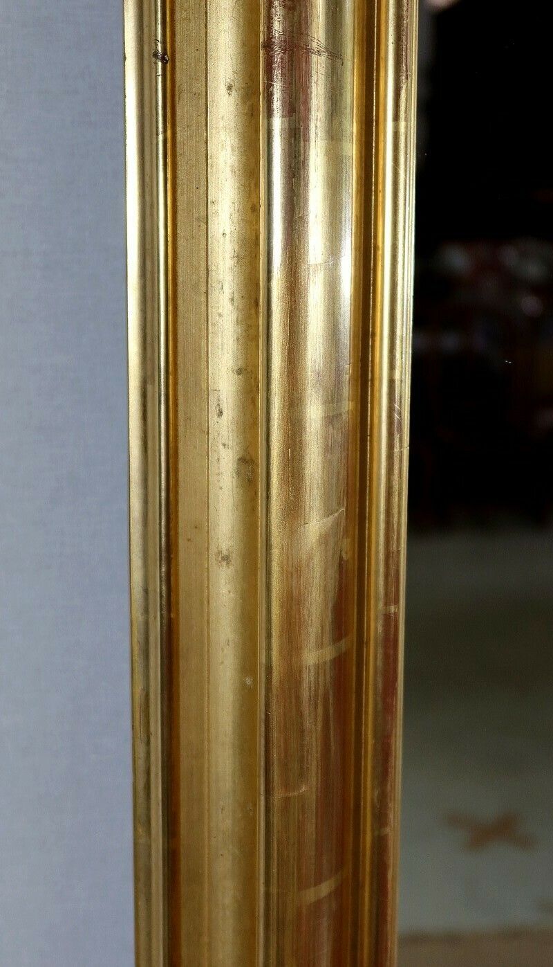 Important Mirror Gilded With Gold Leaf, Louis Philippe Period   Mid 19th Century photo buy